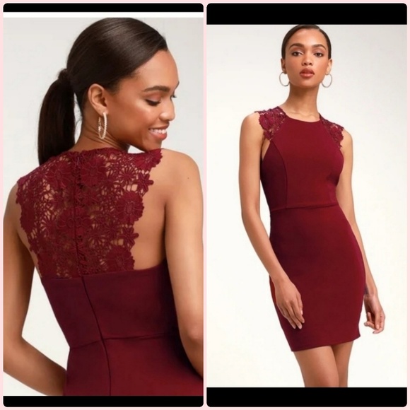 Lulus Dresses & Skirts - 🎉🎉 Host Pick🎉🎉 NWT Lulu's Mini Bodycon Dress